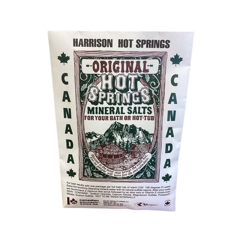 Harrison Hot Springs mug and items