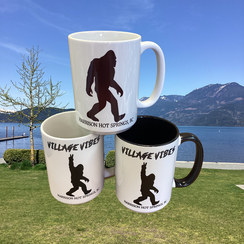 Sasquatch Harrison Hot Springs Mugs