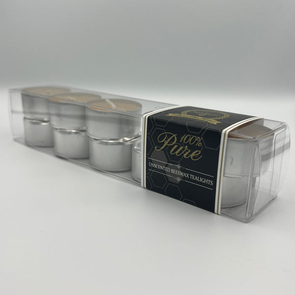 Pure Beeswax Tealight Candles