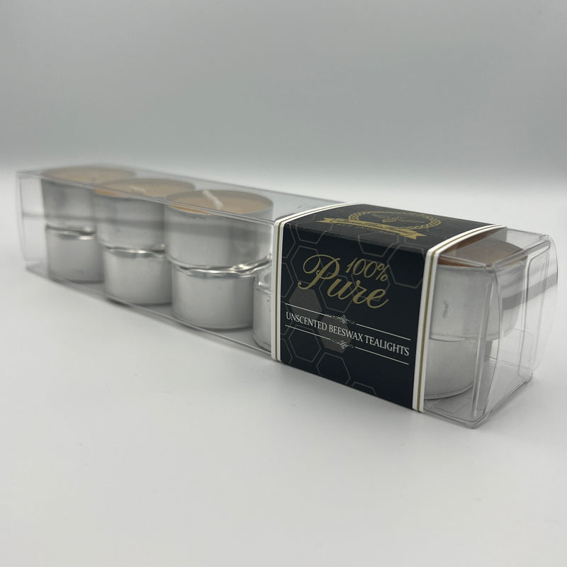 Pure Beeswax Tealight Candles