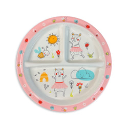 Divided Suction Plate- Clementine The Bear