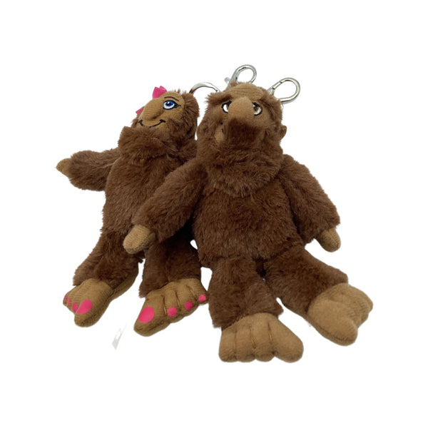 Sasquatch Keychain or Zipper Pull