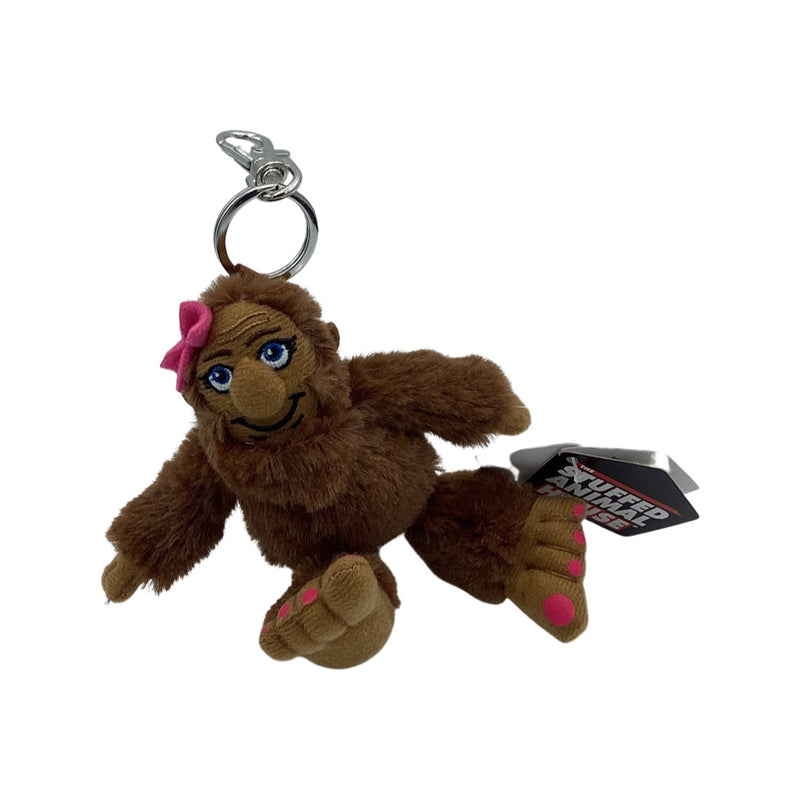 Sasquatch Keychain or Zipper Pull