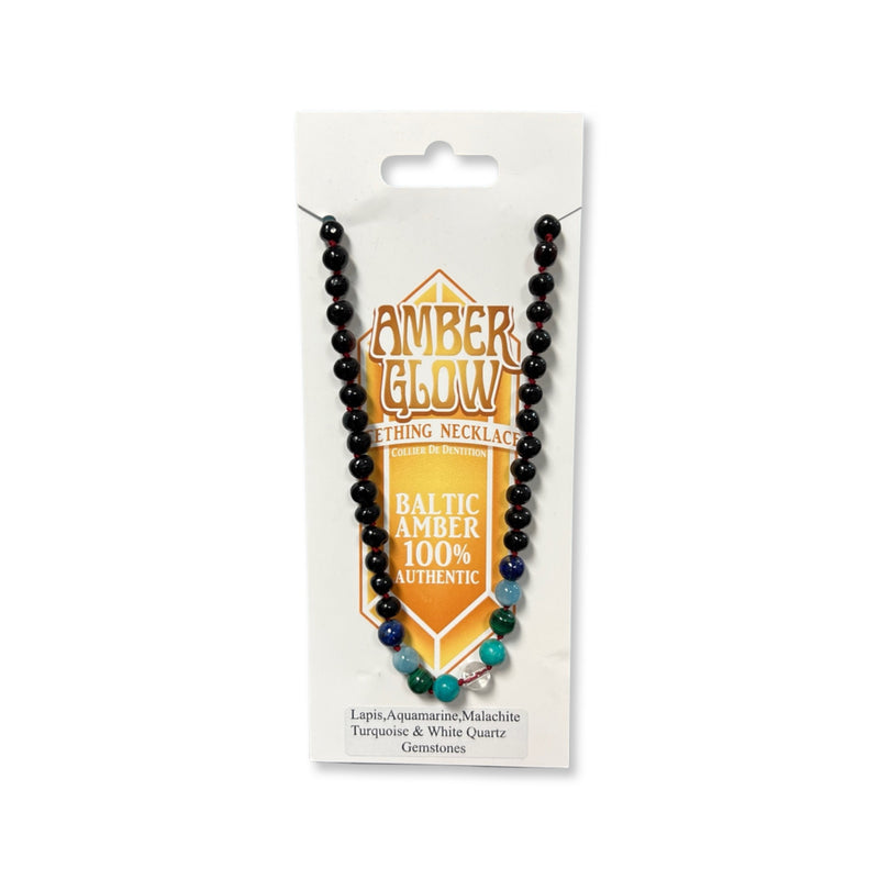 Amber Glow Teething Necklace