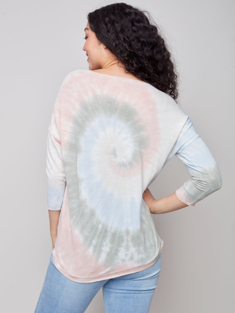Jersey Long Sleeve Top- Celadon