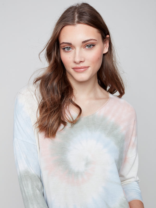 Jersey Long Sleeve Top- Celadon