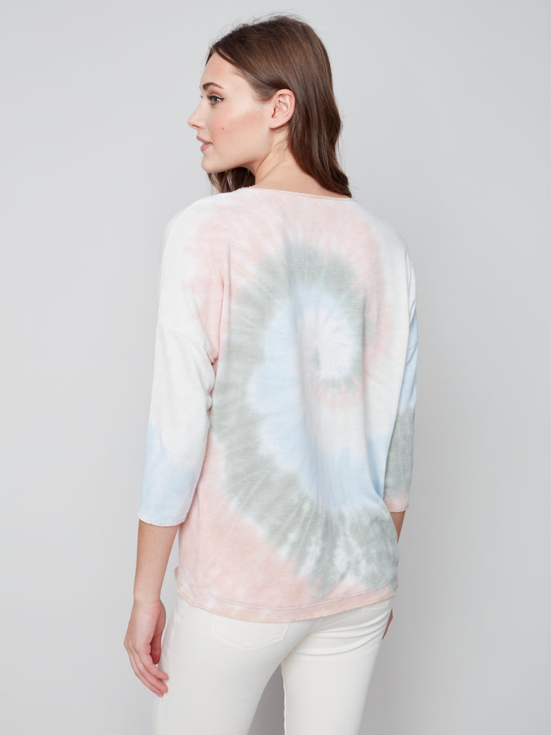 Jersey Long Sleeve Top- Celadon