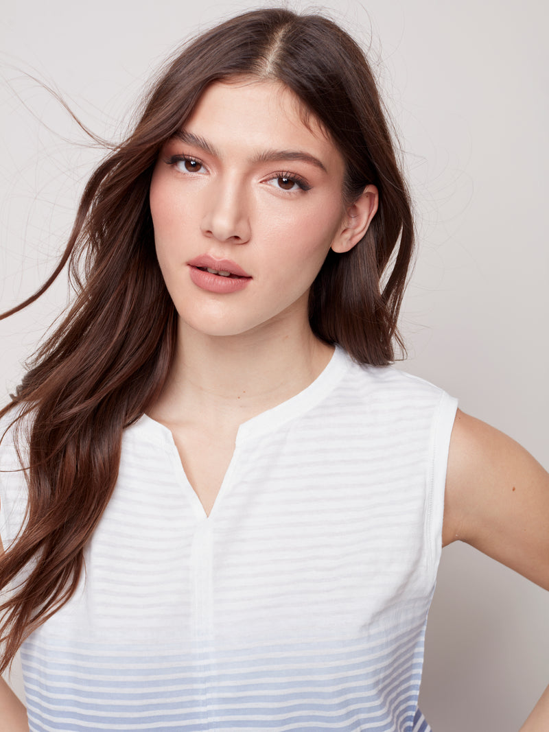 Ombré Knit Top