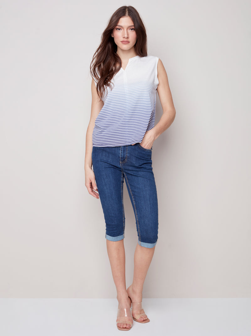 Ombré Knit Top