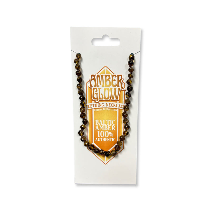 Amber Glow Teething Necklace