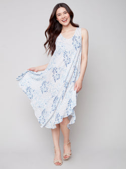 Printed Sleeveless Dress