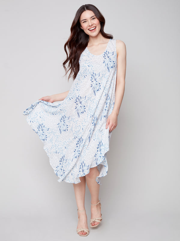 Printed Sleeveless Dress