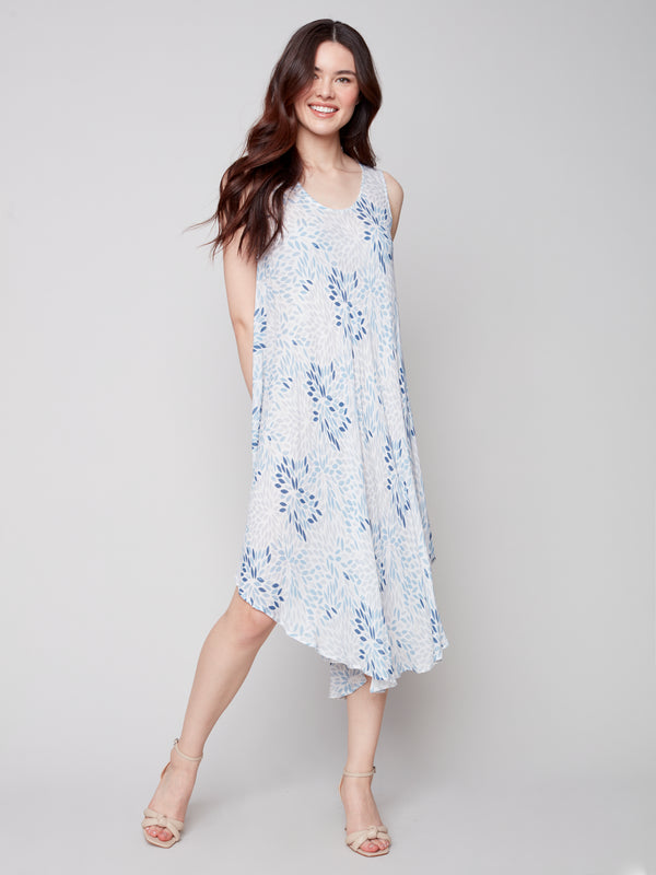 Printed Sleeveless Dress