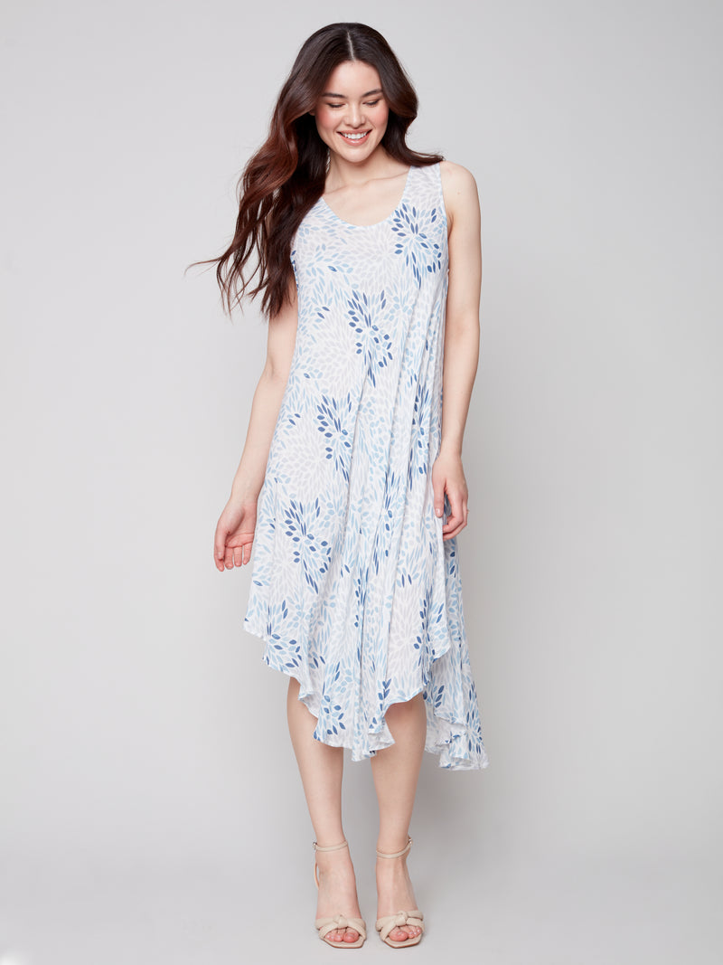 Printed Sleeveless Dress