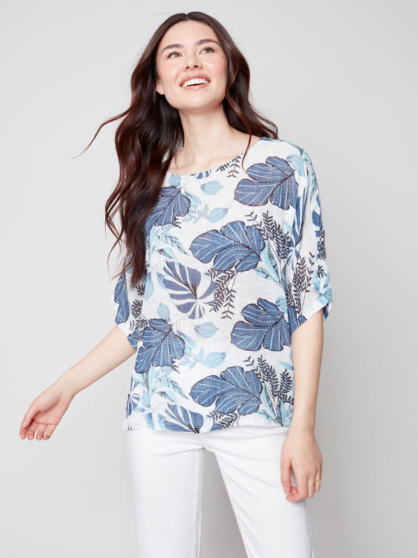 Cotton Dolman Top