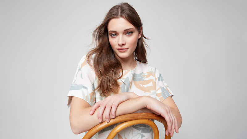 Linen Dolman Top
