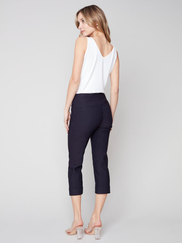 Stretch Cropped Pants