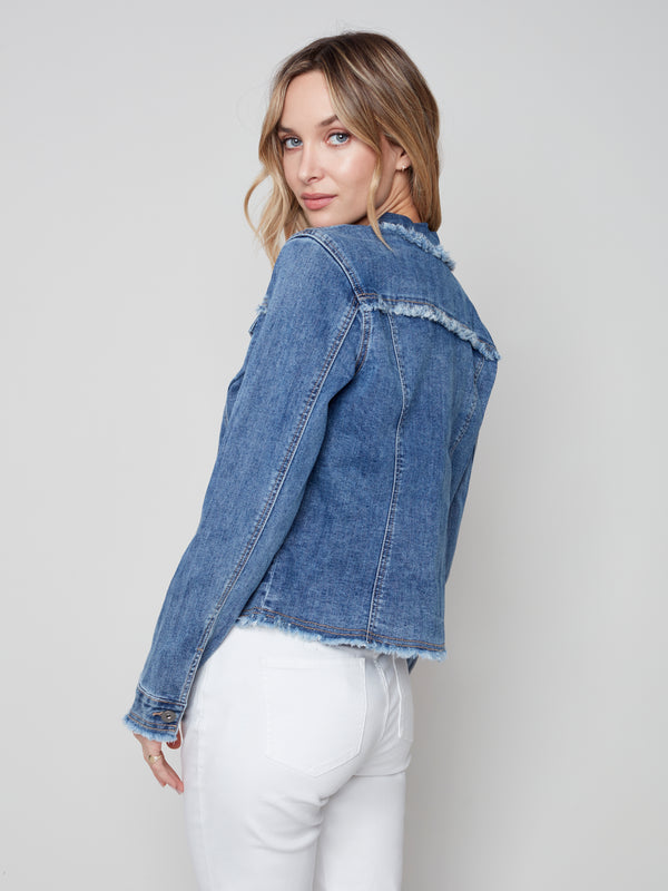 Stretch Denim Jacket