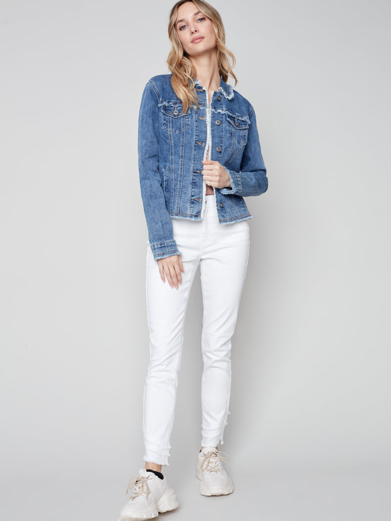 Stretch Denim Jacket
