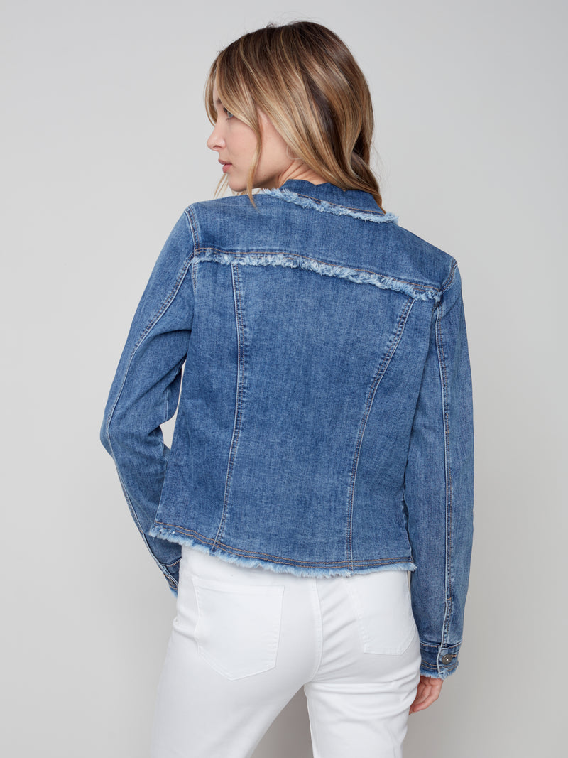 Stretch Denim Jacket