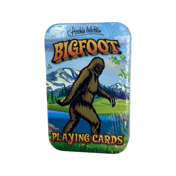 Bigfoot Playing Cards