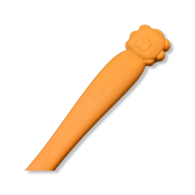 LouLou Lollipop- Born to be Wild Silicone Feeding Spoon
