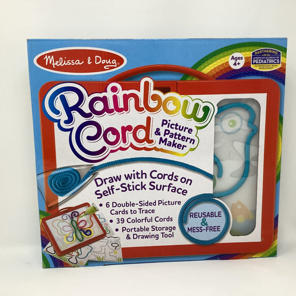 Melissa & Doug Rainbow Cord Picture & Pattern Maker