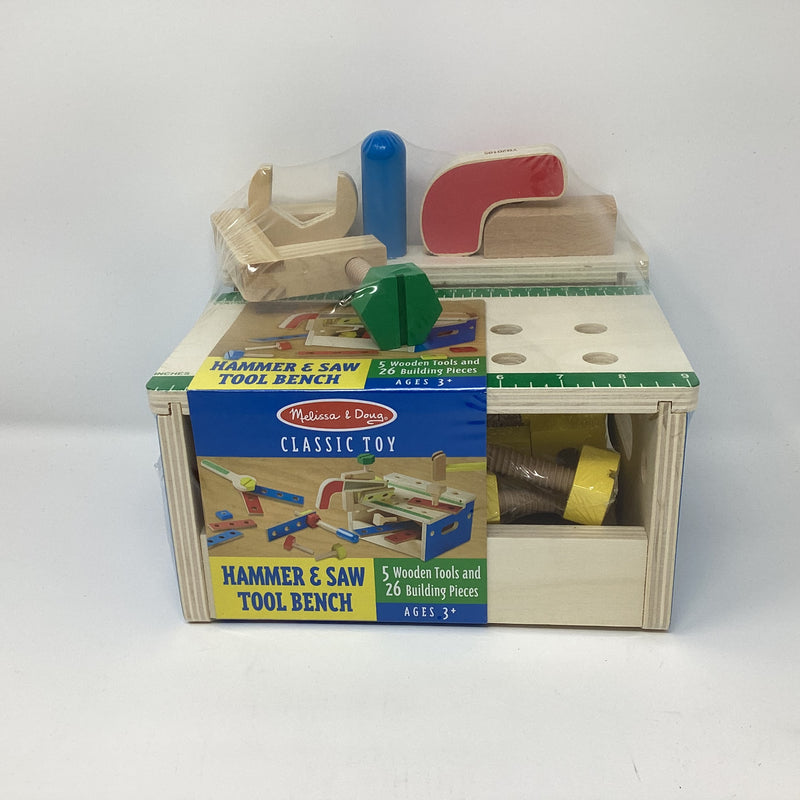 Melissa & Doug Hammer & Saw Tool Bench