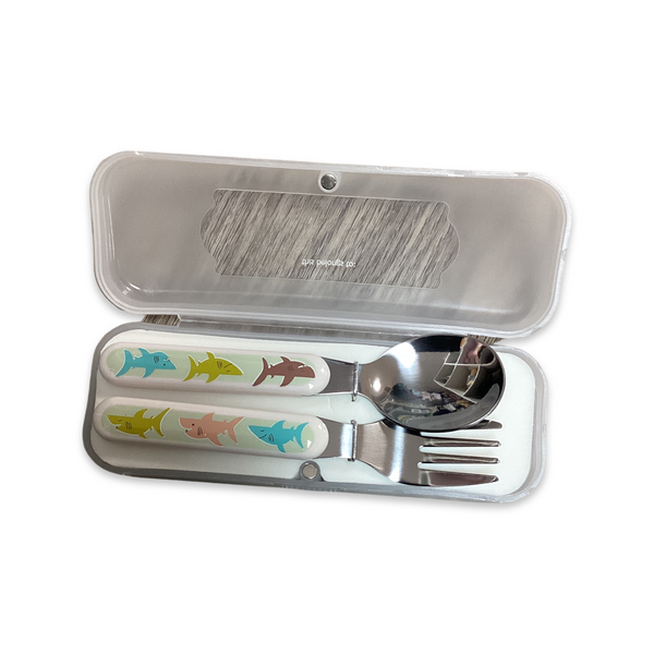 Silverware Set- Smiley Shark