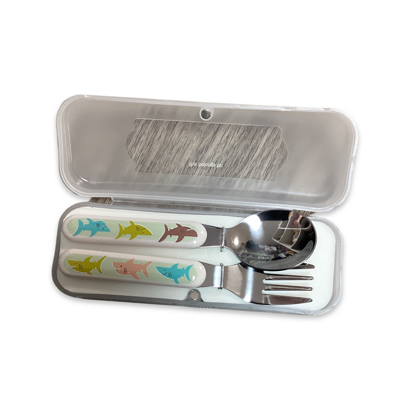 Silverware Set- Smiley Shark