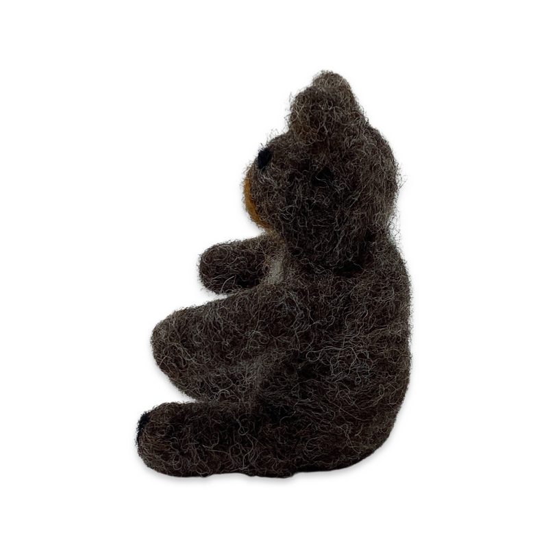 Felting kit- Brown Bear