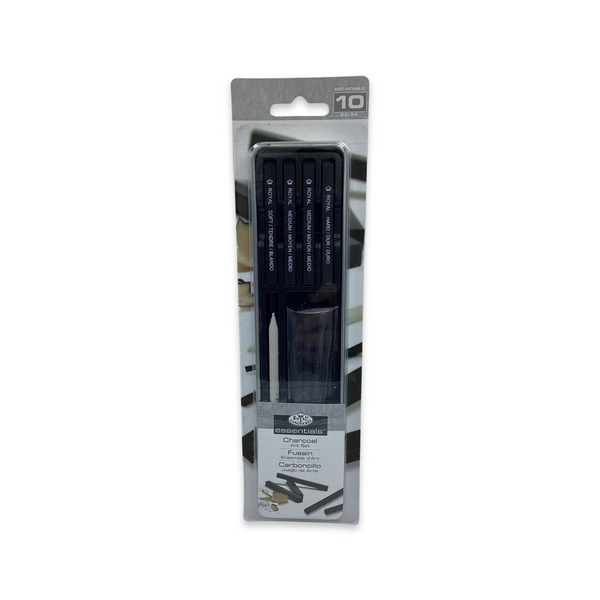 10 Piece Charcoal Art Set