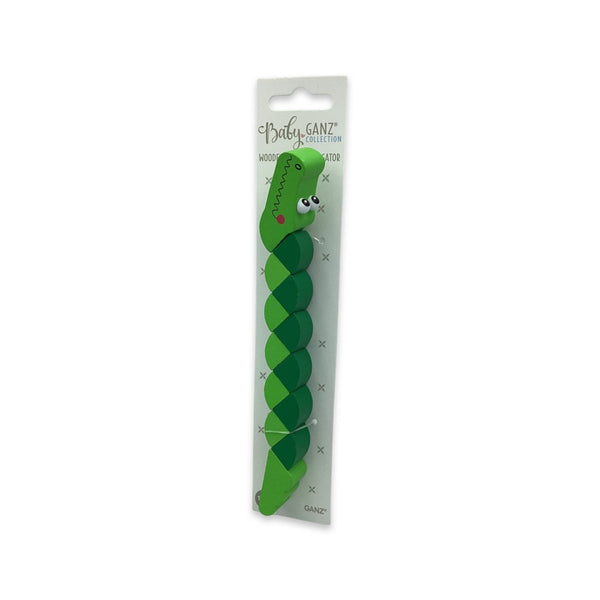 Wooden Twisty Alligator