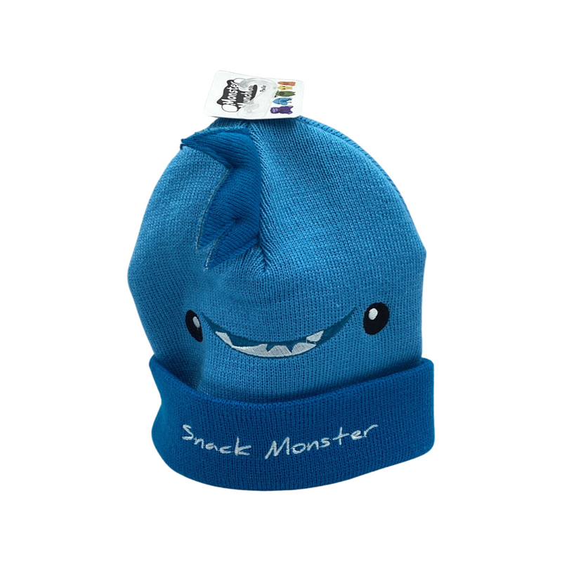 Monster Munchkins Baby Hat- Blue Snack Monster