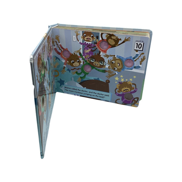 Poke-a-dot book 10 little monkeys
