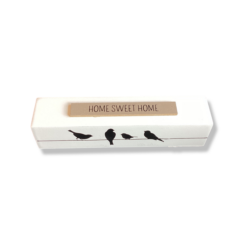 Family of Birds- Wood Block Signs