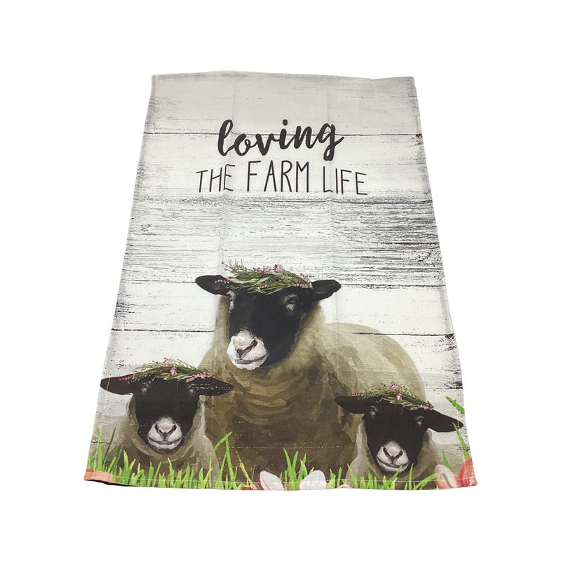 Charming Farm Tea Towels