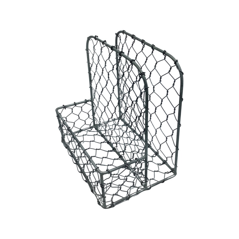 Chicken Wire Napkin Basket