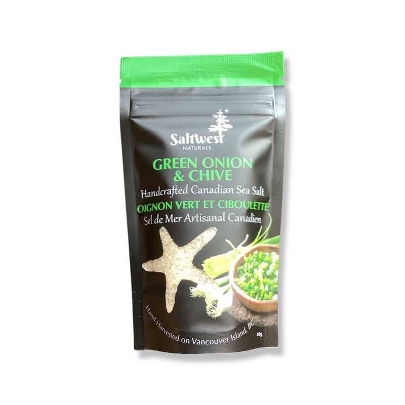 Saltwest Seasoning Salt- Green Onion & Chive