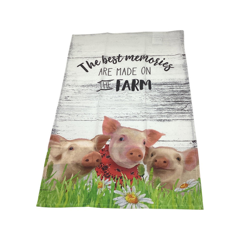 Charming Farm Tea Towels