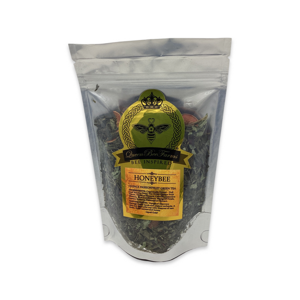 Queen Bee Farms Loose Leaf Tea- Green Tea Blends
