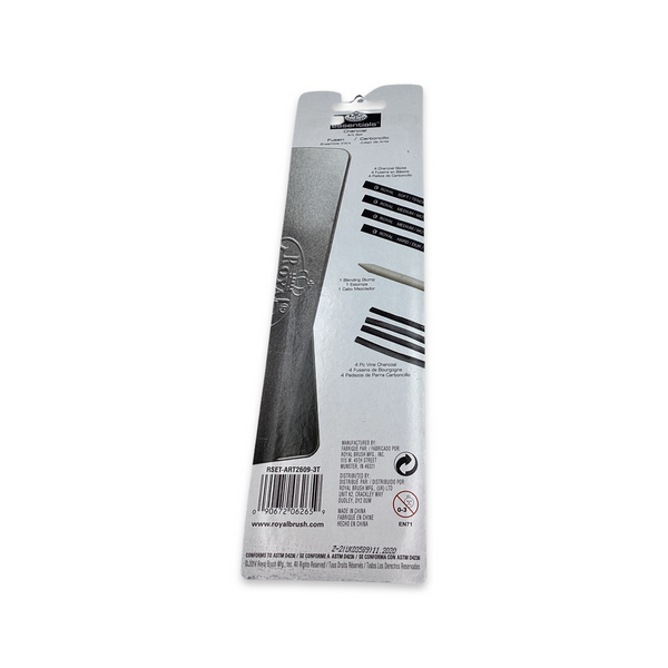 10 Piece Charcoal Art Set