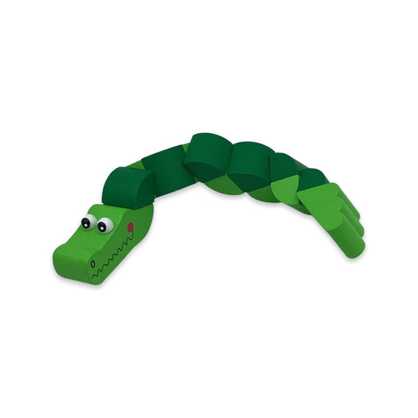 Wooden Twisty Alligator