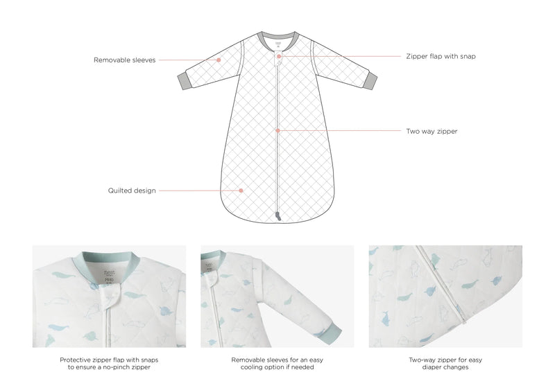 Nest Designs Sleep Bag- Baby Beluga