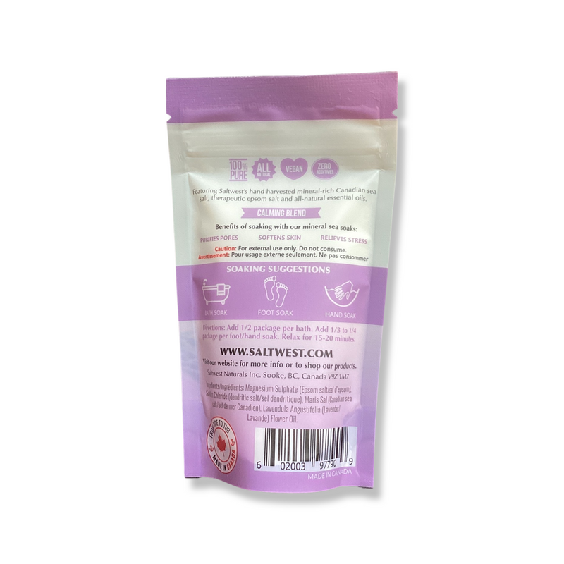 Saltwest- Canadian Handcrafted Bath Soak