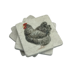 Chicken Coaster Set