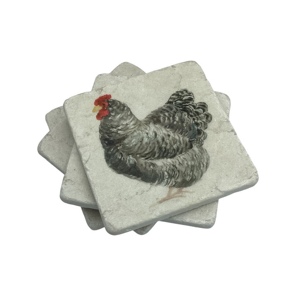 Chicken Coaster Set