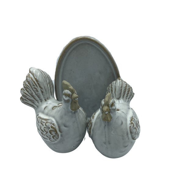 Chicken & Rooster Salt & Pepper Set